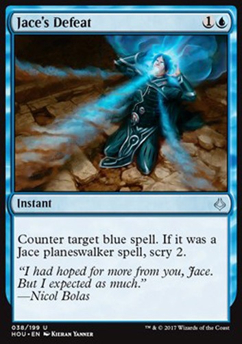 Mtg jace defeat sconfitta - mtg,