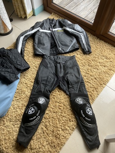 Tuta pelle per moto arlen - tuta,
