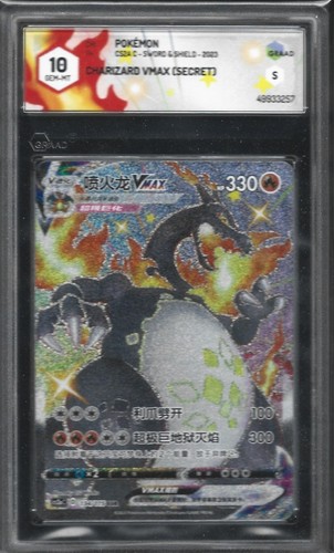 Graad charizard vmax 134 - 10,