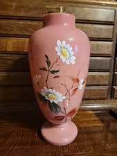 Antico vaso in vetro artistico