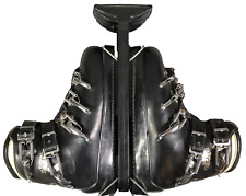 Scarponi da sci italiani La Dolomite 5 fibbie vintage rari donna misura 8,5