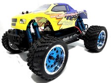 AUTO ELETTRICA BRUSHLESS RADIOCOMADATA 2.4GHZ MONSTER TRUCK 1:16 4WD RTR HIMOTO