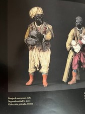 PRESEPE NAPOLETANO DEL '700 CRECHE KRIPPEN BELEN CESTINO IN ARGENTO APRIBILE