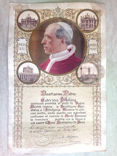 Benedizione apostolica papa - apostolica,
