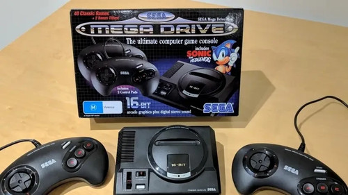 Sega mega drive mini - mega, 16-bit