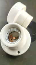 PORTALAMPADA IN PORCELLANA