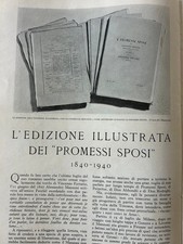 2 Articoli stampa d'epoca 1940