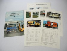 Mercedes Benz LPS 709 813 LP 809 913 1013 1113 LKW Prospekt Datenblätter 1982