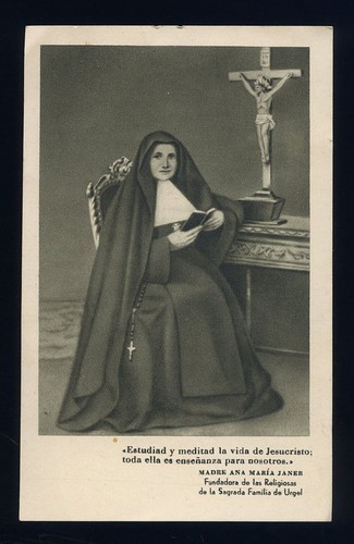 Santino holy card - b.anna, maria