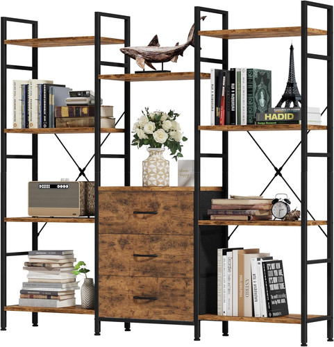 120w x142hcm alta libreria con - 120w,