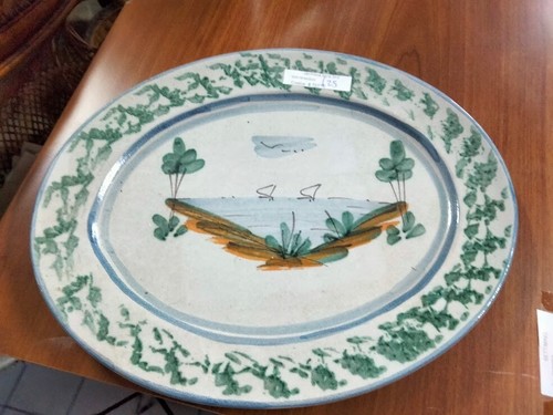 Piatto fangotto ceramica - piatto,