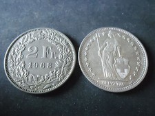 MONETA DA 2 FRANCHI SVIZZERI