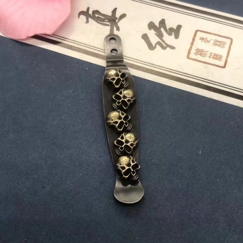 Nuovo 1pz ottone teschi - 5, +
