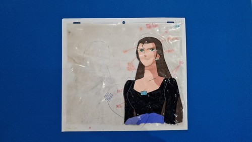 Anime cel rose - rose, of