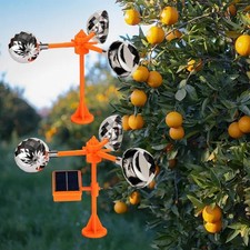 Spaventa Uccelli Mulino a Vento Piccione Deterrente per Uccelli Scacciare