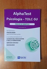 Alpha Test. Psicologia