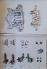 POCHER ricambi d.assemblaggio O e N per Porsche 911 completamente nuovo saldato