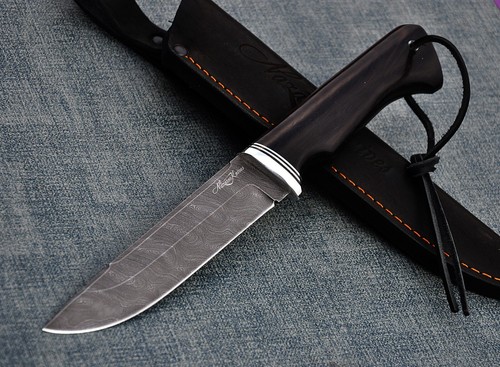 Coltello caccia damascato - da,