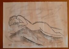 QUADRO DISEGNO MODIGLIANI NUDO