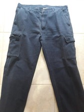 lotto 1987 Pantaloni uomo Jeans blu misura 56