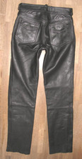 Pantaloni In Pelle Slim /