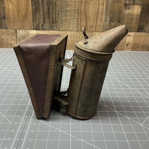 Api fumatore vintage latta - api, e