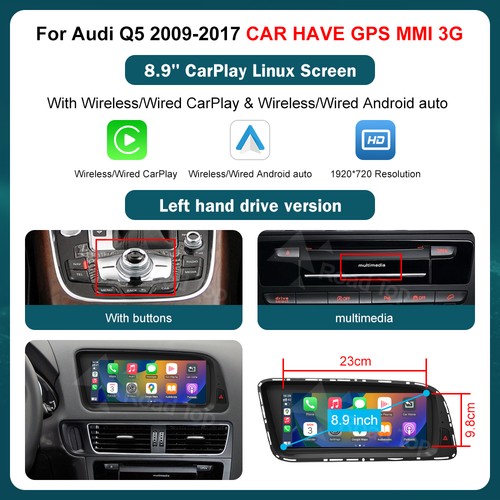 Autoradio android carplay - autoradio, 8.9"