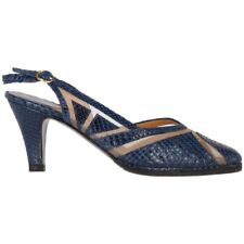 Dal Cò Scarpe alte Vintage  Col.  Blu Taglia 35 IT 70s Shoes