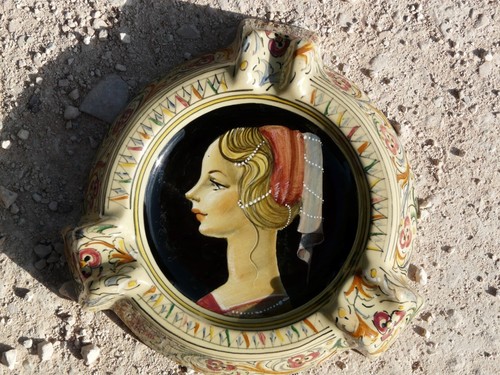 Portacenere ceramica anni - ceramica,