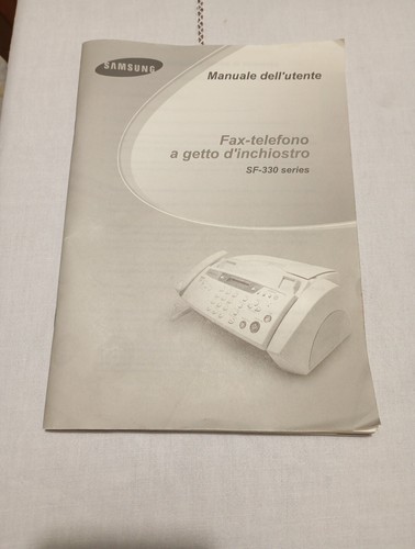 Manuale utente fax - manuale, telefono