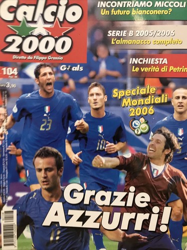 Rivista calcio 2000 numero - rivista, 2000.