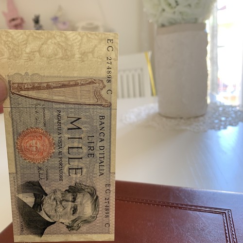 1000 lire verdi ii - g.,