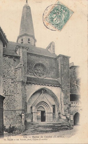Eglise caylus 48586 - caylus,