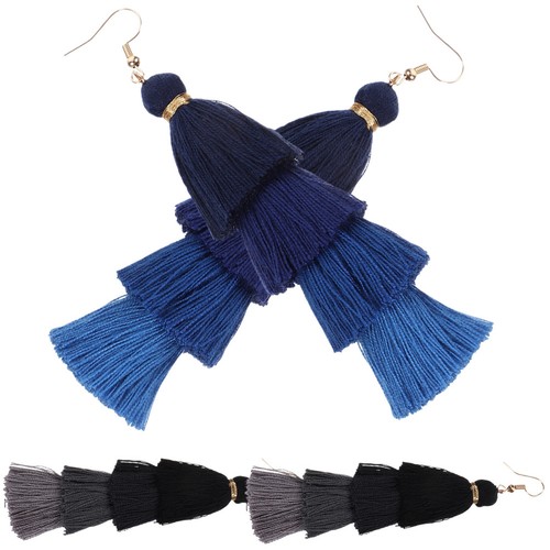 Paia orecchini donna nappa - orecchini,