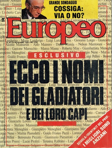 Europeo 1990 organizzazione - europeo, 1990/47=organizzazione