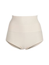 Rosa Junio Slip donna a vita alta con effetto push-up e forma glutei imbottiti