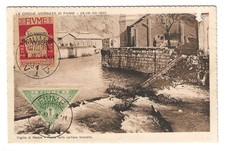 1921 Fiume - Cartolina con 5