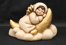 Nuvole Bolzano originale nuvola angelo con luna Thun figura statua ceramica H 17,5 cm