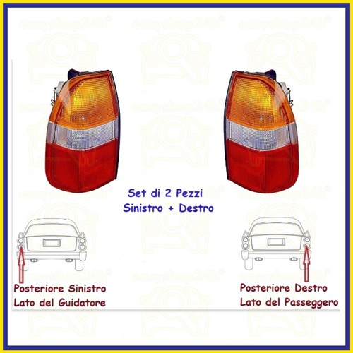 Set faro fanale posteriore - set, 2