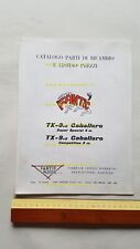 Fantic 50 Caballero Super Special 4M Competition 6M catalogo ricambi TELAIO