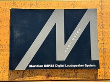 Meridian DSP33 Altoparlante Attivo Digitale Manuale Utente
