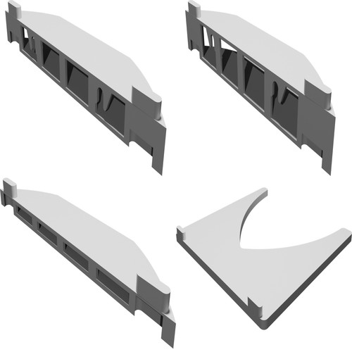 Porta modulare impilabile - porta,