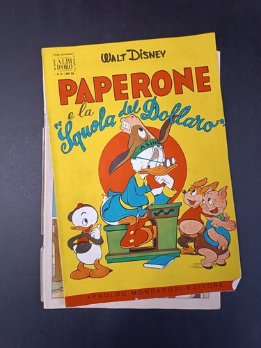 Comic golden book duck - comic,