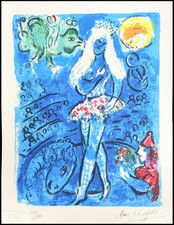Marc Chagall Litografia COA