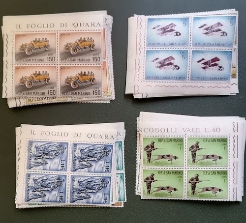 San marino 1962 lotto serie - 1962,