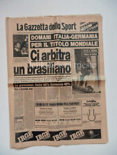 GAZZETTA DELLO SPORT 1982 CALCIO MONDIALI giorno prima FINALE giornale 139