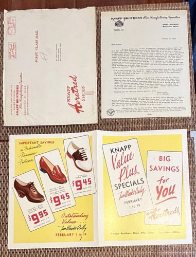 1951 knapp shoes aerotreds - knapp,