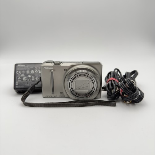 Nikon coolpix s9100 argento - s9100,