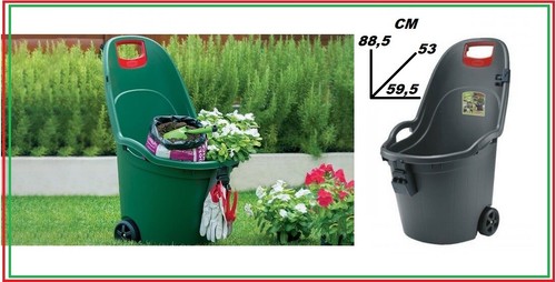 Carriola contenitore cesto - contenitore,
