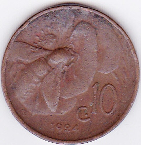 Moneta centesimi vittorio - moneta,